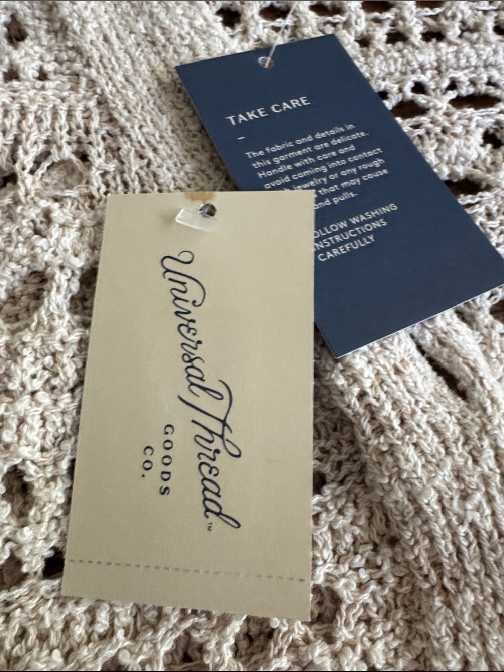 Universal Threads  /Open-Knit Button Cardigan - Picture 6 of 9